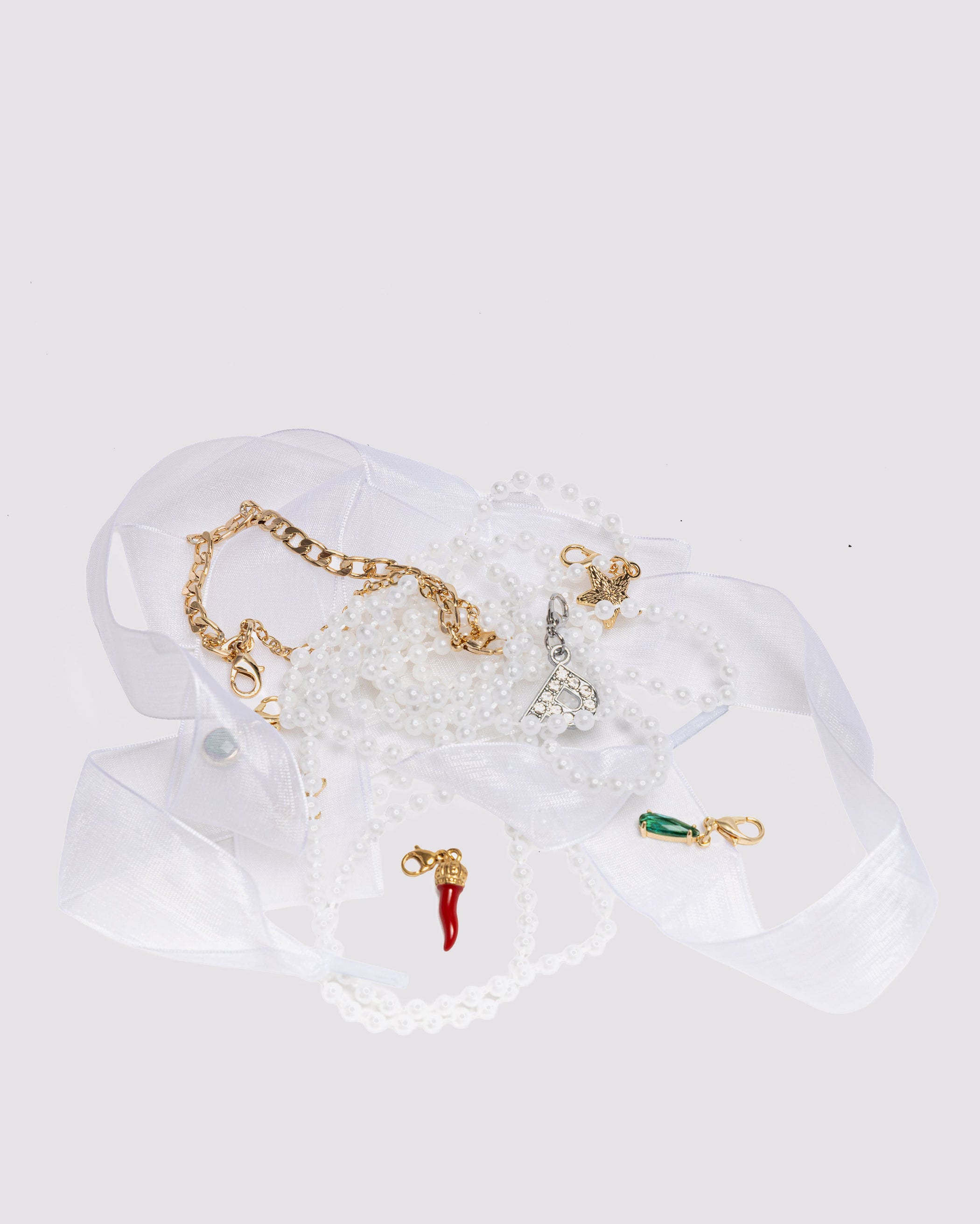Charm Shoelaces White
