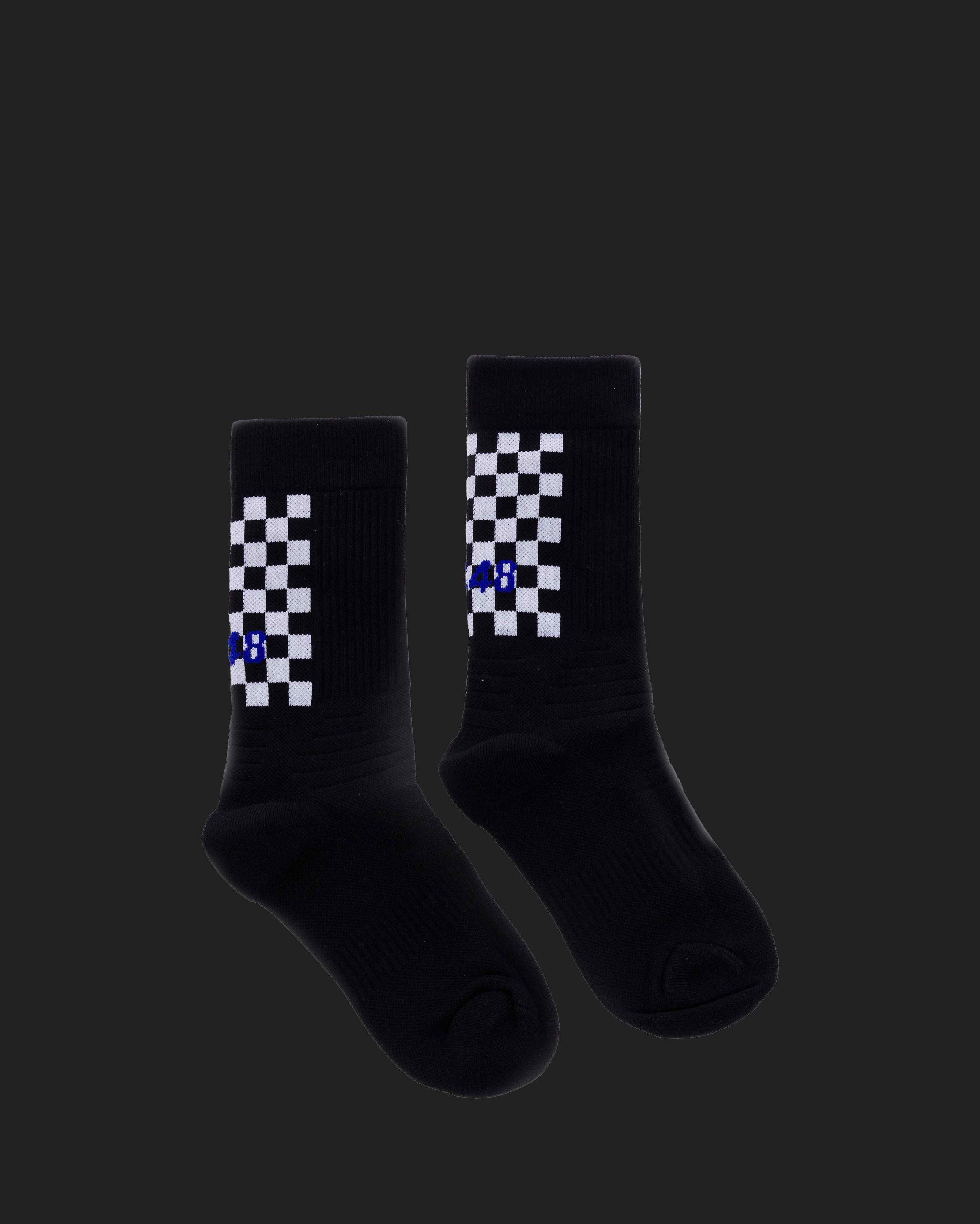 Socks Black/Check