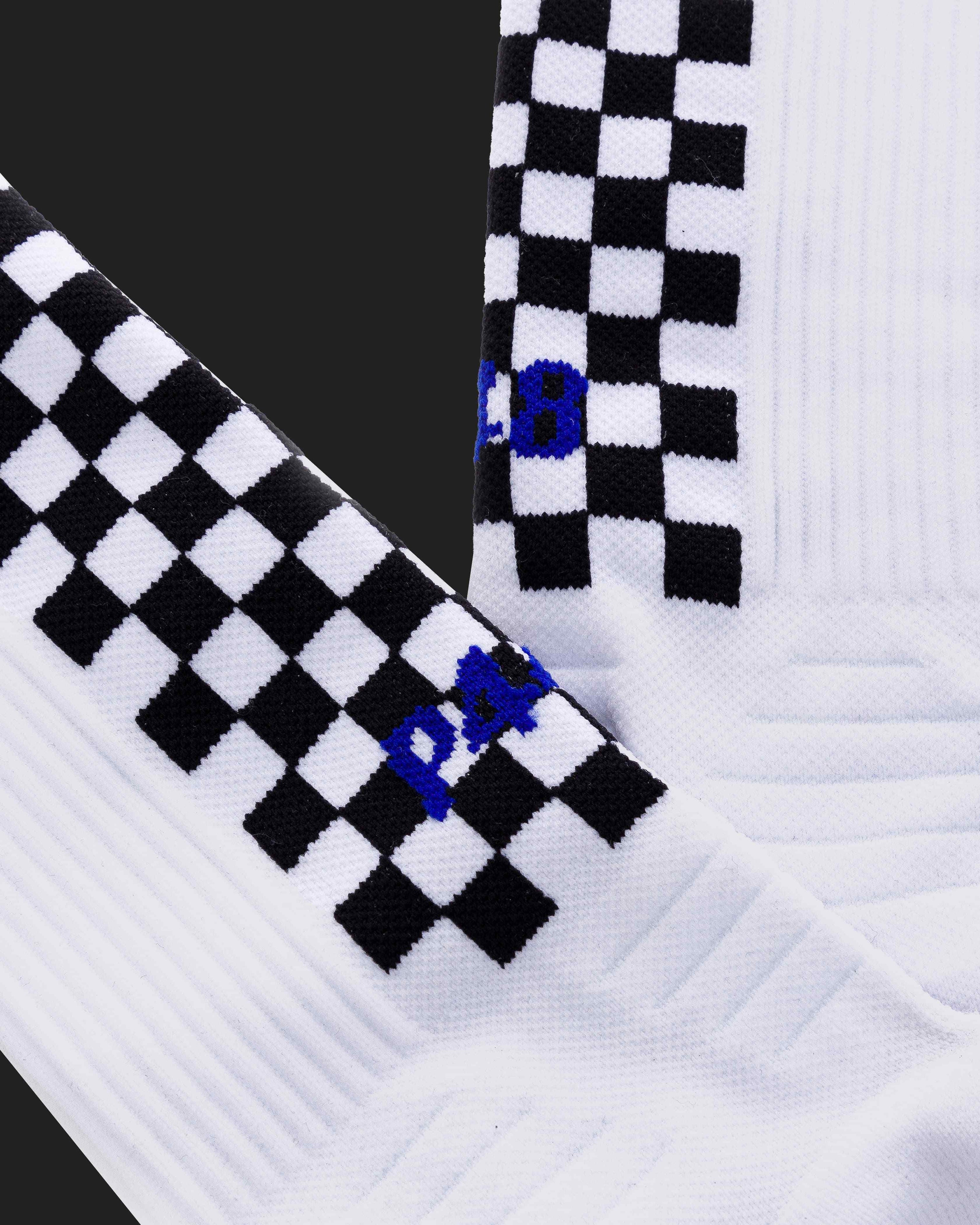 Socks White/Check