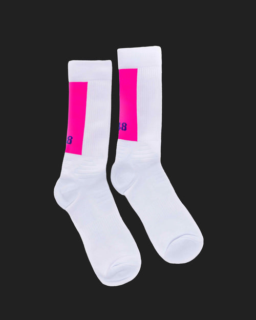 Socks White/Pink