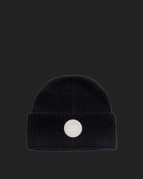 P448 Black Beanie