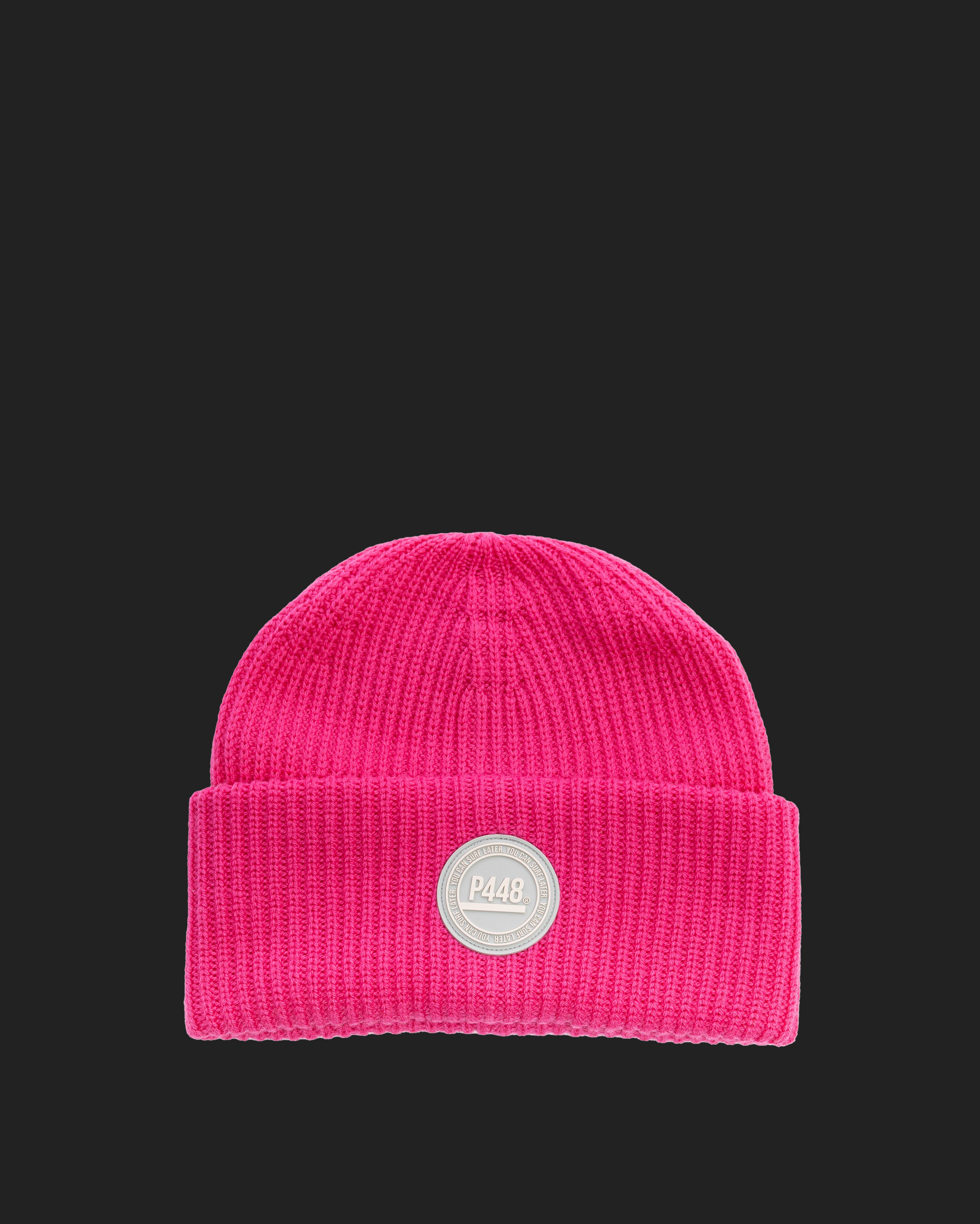 P448 Fuchsia Beanie