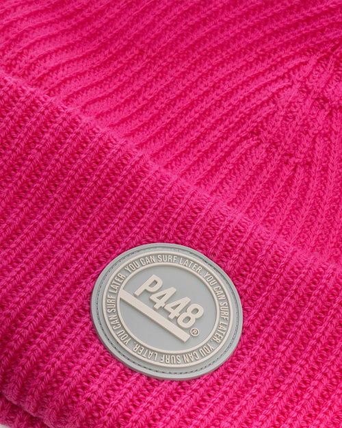 P448 Fuchsia Beanie