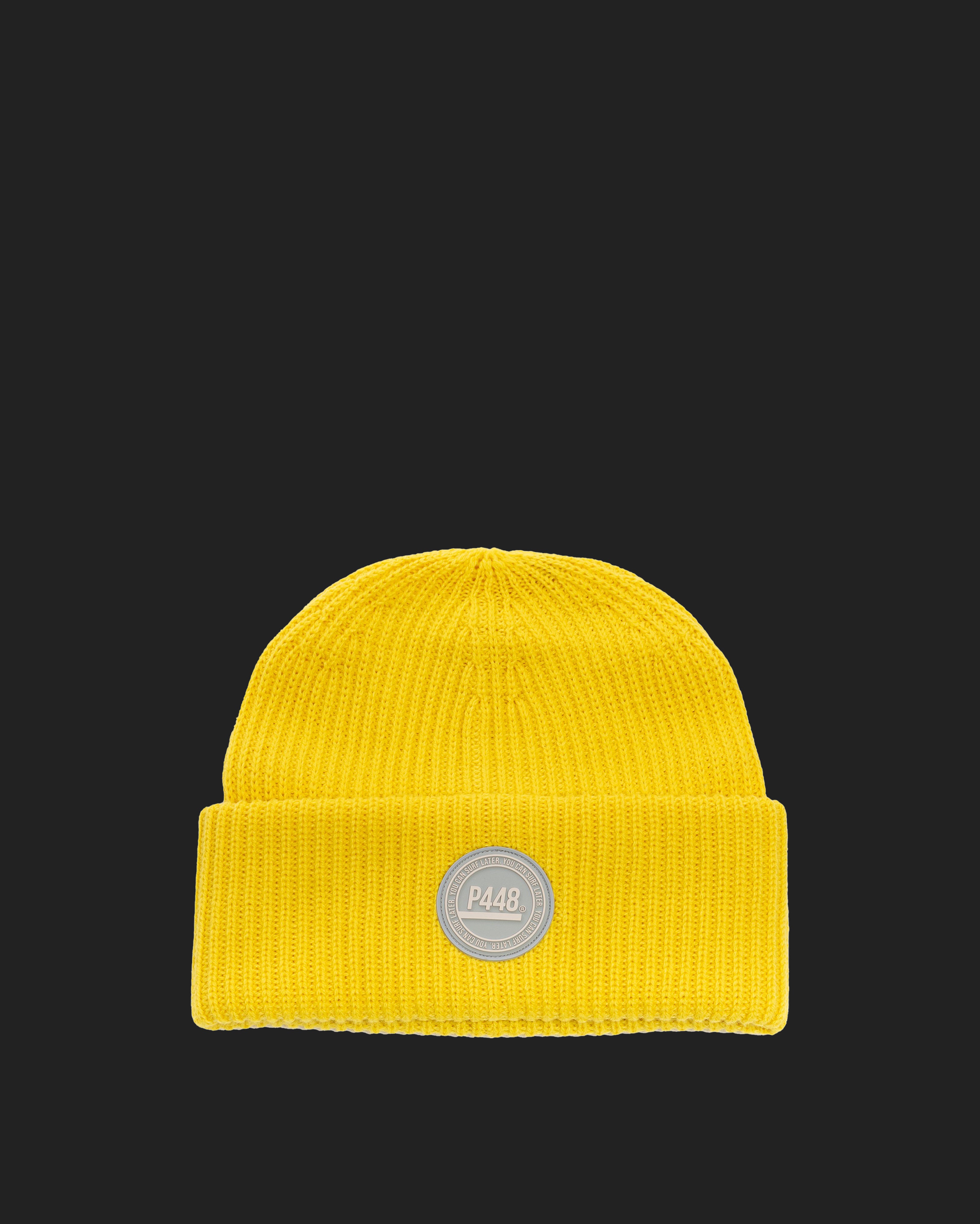 P448 Yellow Beanie