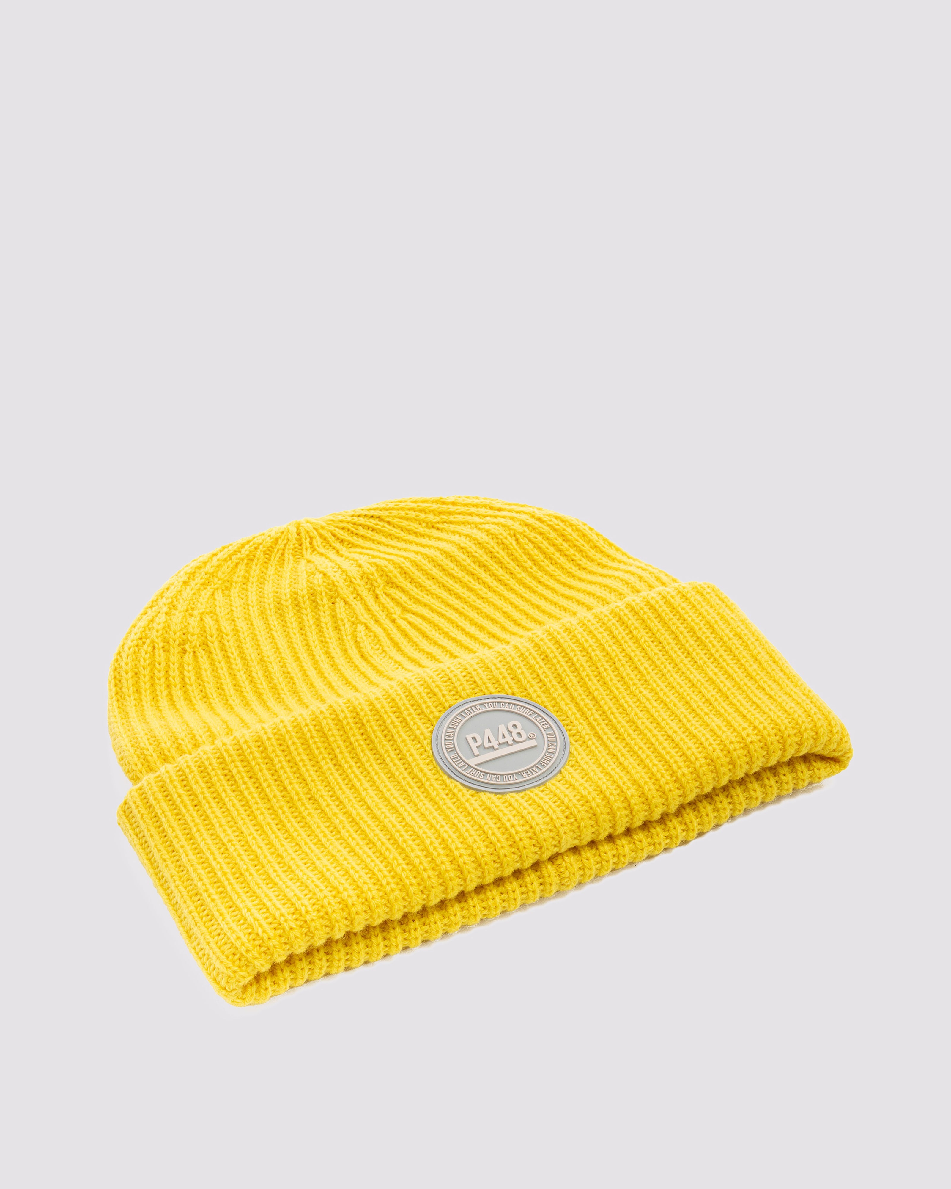 P448 Yellow Beanie