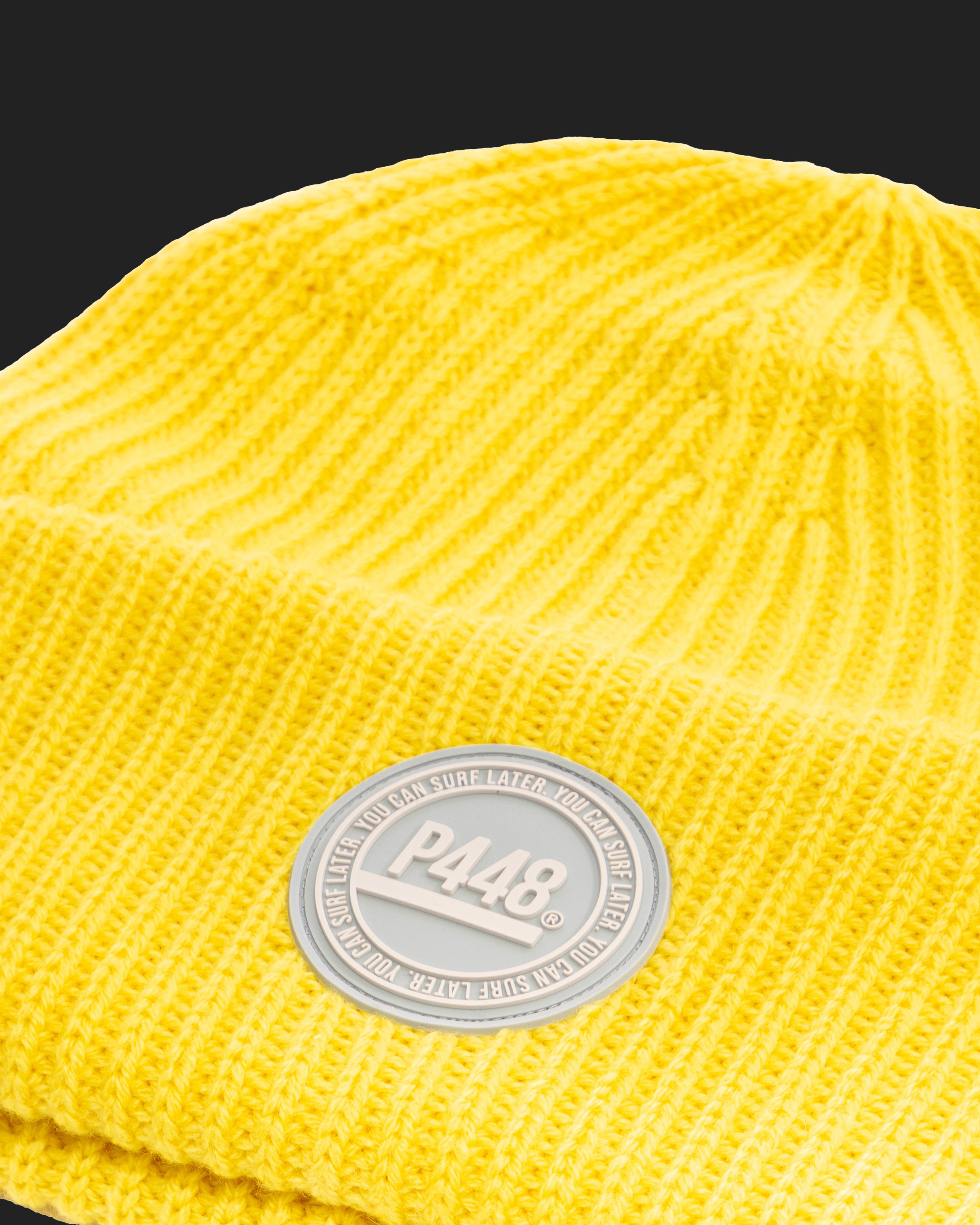 P448 Yellow Beanie