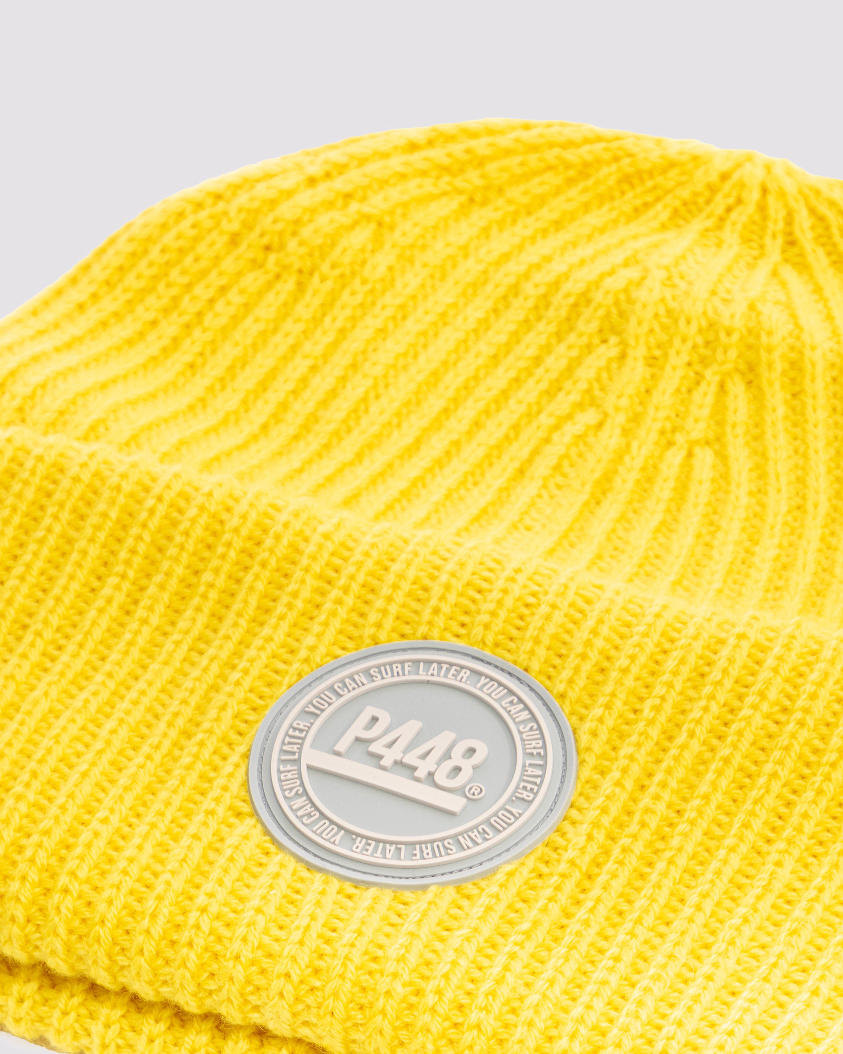 P448 Yellow Beanie