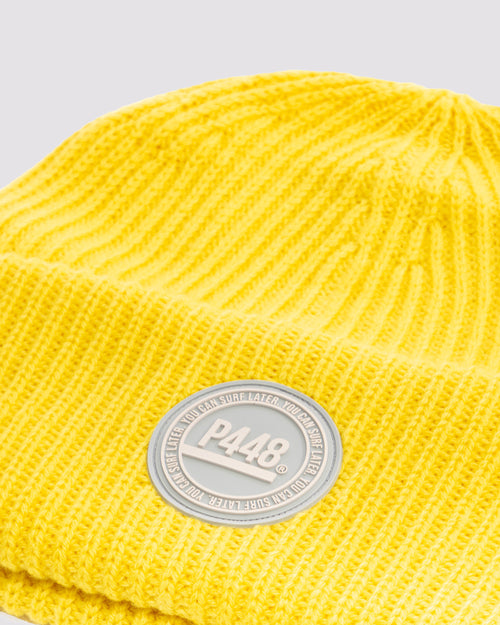 P448 Yellow Beanie