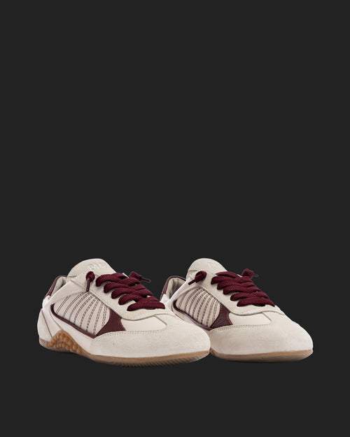 Lisbon Cream Maroon