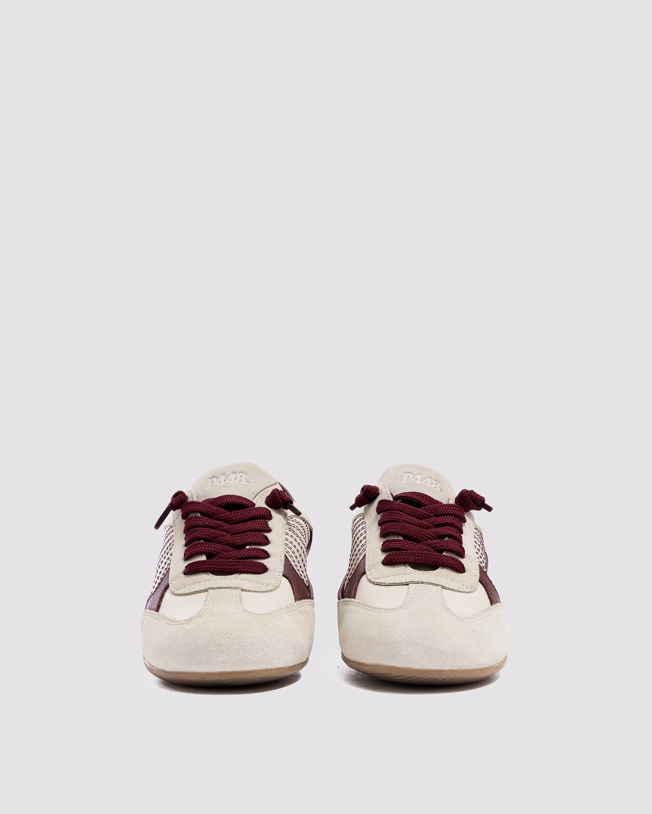 Lisbon Cream Maroon