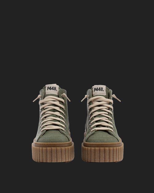 Creeper Hi Olive Canvas