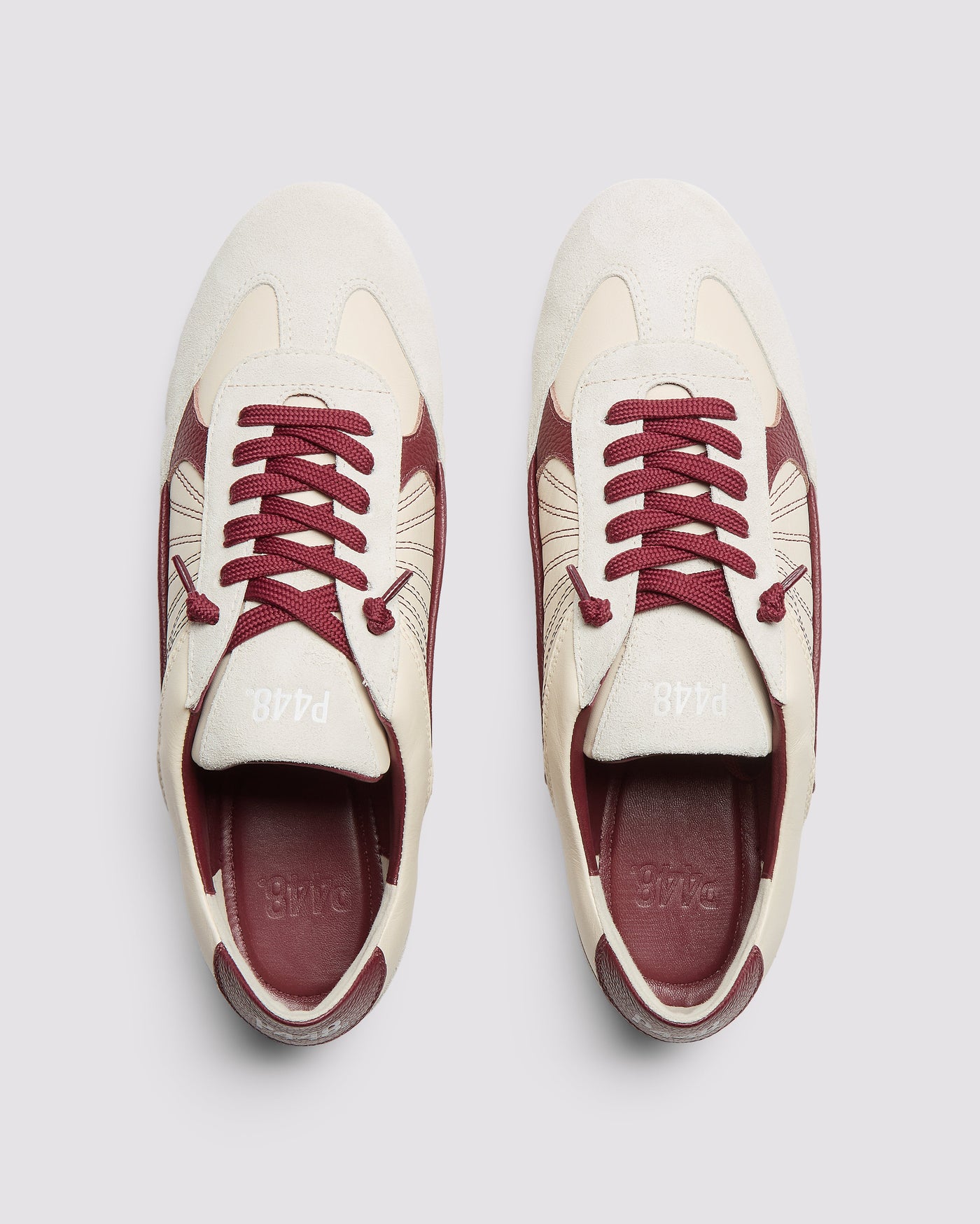 Lisbon Cream - Maroon
