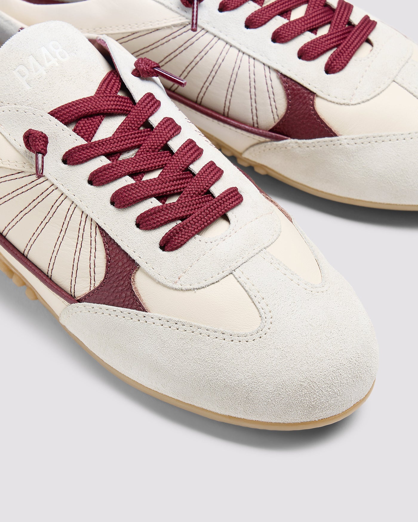 Lisbon Cream - Maroon