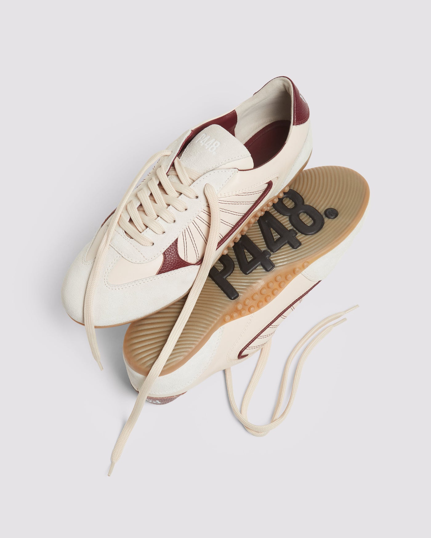 Lisbon Cream - Maroon